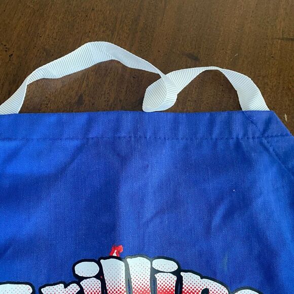 LA Imprints Attitude Apron Unisex One Size Blue Polyster Grilling Wiener - Picture 5 of 6